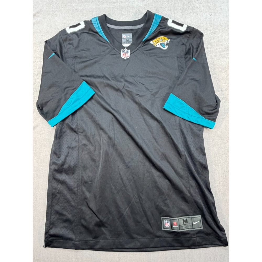 New NFL Nike Jacksonville Jaguars Black On Field Jersey Blank Size Medium